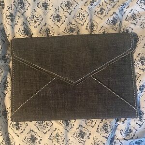 Rebecca Minkoff Stylish Denim Envelope Clutch